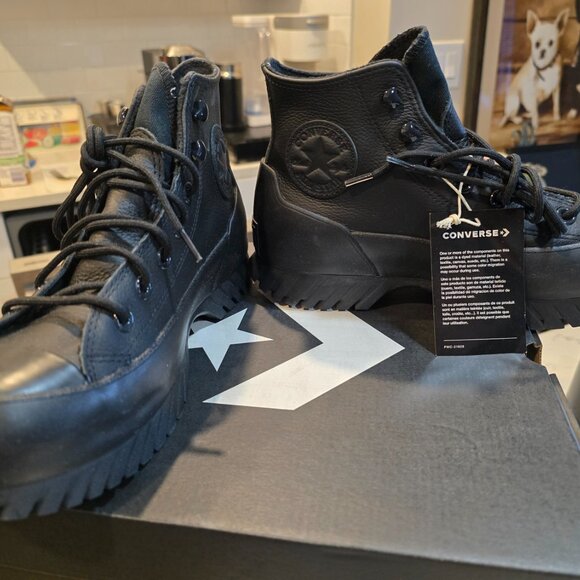 Women's CONVERSE Star Chuck Lugged 2.0 WINTER Climate Boots 171427C SZ 7.5 NEW - Picture 3 of 15